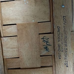 Longaberger Bread basket